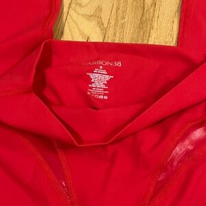 Carbon38 Bold Red Performance Top